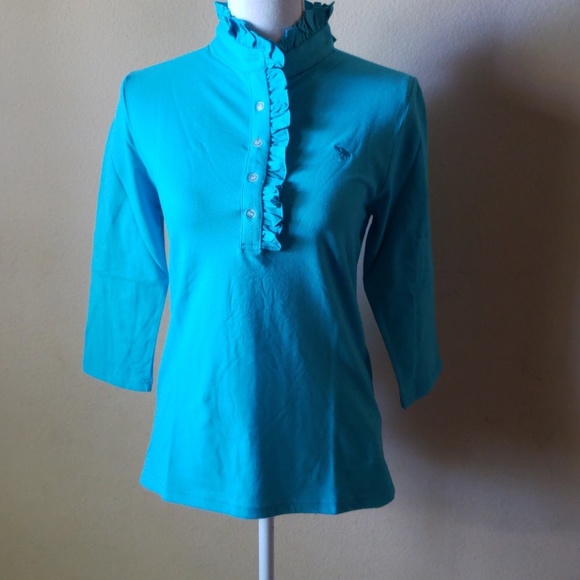 Tracy Negoshian 3/4 sleeve top - Picture 1 of 6